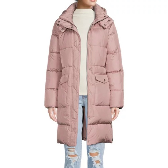 Lucky Brand Jackets & Blazers - Lucky Brand Long Parka Coat Rosewood Color Women’s size Large in new condition